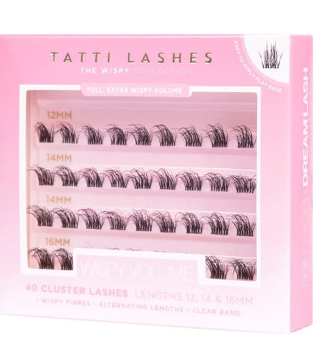 Wispy Volume Individual Cluster Lashes (NEW)