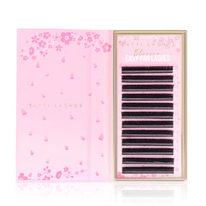 Easy Fans Blossoms Russian Volume Lashes | Single Length Eyelash Extension Trays 0.05 | 0.07 D & C