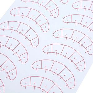 Mapping Under-Eye Lash Pads (5 Sheets)