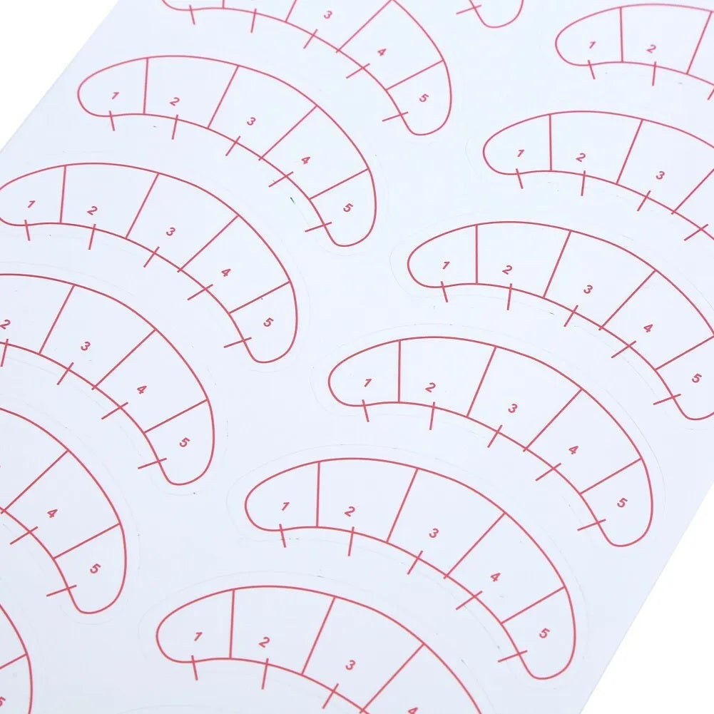 Mapping Under-Eye Lash Pads (5 Sheets)