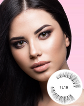 Load image into Gallery viewer, tatti-lashes-tl16-false-strip-lashes-eyelashes-fast-delivery-curly-lashes-lashlift-eyelash-serum-hudabeauty-sephora-pinkygoat-kiss-ardell-halflashes-online-makeup-uae-dubai-sharjah-same-day-delivery-revitalash-essence-mascara-ardels-lilly-makeup-kit-wispy-hybrid-faces-watsons-uae-clear-band-natural